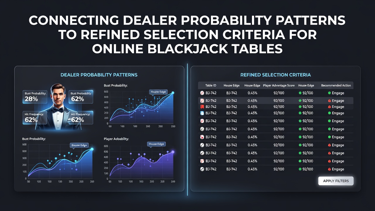 Analyse von Blackjack-Tischregeln und Dealer-Mustern in Online-Casinos