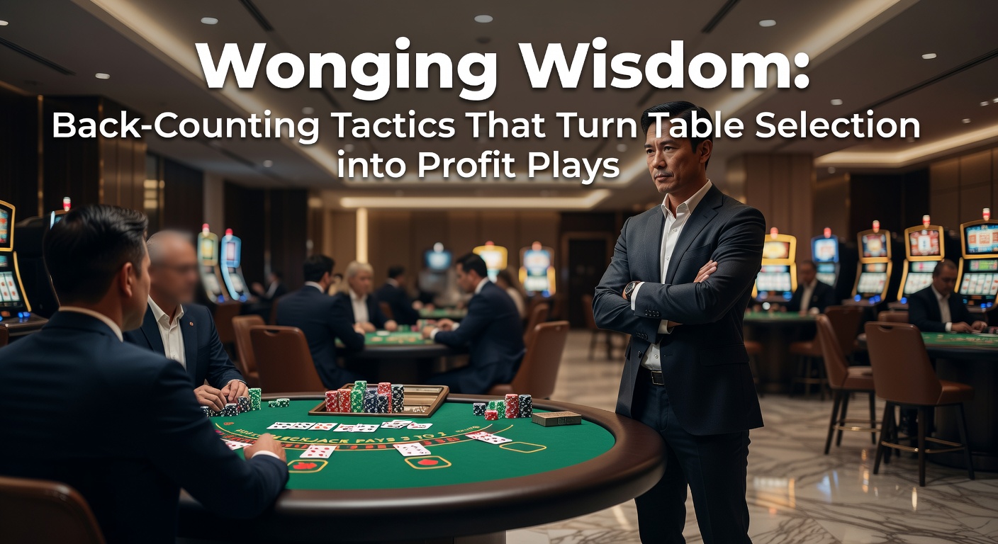 Ein Spieler beobachtet diskret einen Blackjack-Tisch von der Seite, während der Dealer Karten verteilt, um den Count zu tracken
